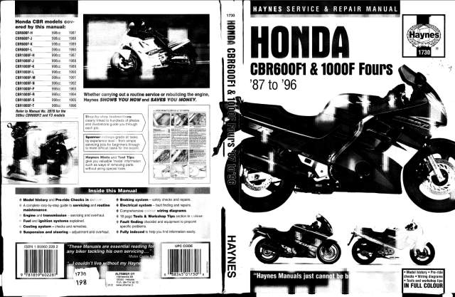 мануал honda cbr 600 f3 на русском